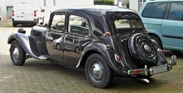 Traction avant de chez Citroën, produite de 1934 à 1957