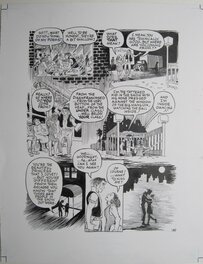 Will Eisner - The name of the game page 130 - Planche originale