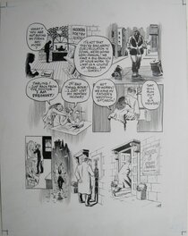 Will Eisner - The name of the game page 147 - Planche originale
