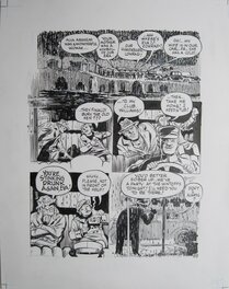 Will Eisner - The name of the game page 85 - Planche originale