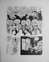 Will Eisner - The name of the game page 86 - Planche originale