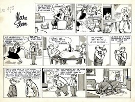 Marc Sleen - Oktaaf Keunink - Octave Blaireau - Comic Strip