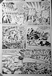 Herb Trimpe - Incredible Hulk annual #12 - Planche originale