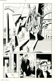 Kevin O'Neill - La ligue des Gentlemen extraordinaires/League of Extraordinary Gentlemen Century 2009, page 12 - Planche originale