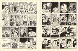 Christophe Blain - Isaac le Pirate - Tome 4 "La Capitale" - Pl 22 et 23 - Planche originale