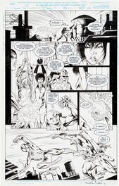 Alan Davis - Clandestine #7 p16 - Planche originale