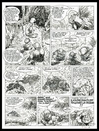 Planche originale - Bernard Prince : 3. La frontière de l'enfer