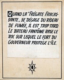 Détail - Ce lettrage qui sera désormais la marque de fabrique de la série. Détail - Ce lettrage qui sera désormais la marque de fabrique de la série.