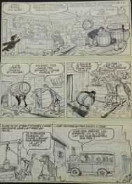 René Pellos - Le chanvre berrichon - Planche 17 - Comic Strip
