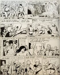 Gérald Forton - Bob Morane - "Le Secret des sept Temples" - page 41 - Planche originale