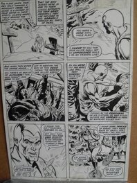 Ross Andru - Doc savage - Planche originale