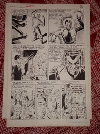 Steve Ditko - Thunder AGENTS - Planche originale