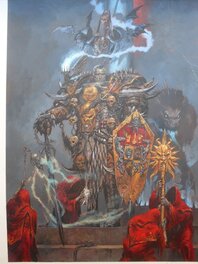 Adrian Smith - Adrian Smith - Chaos Lord - Original art