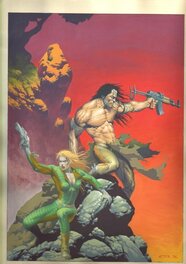 Esad Ribic - Esad Ribic-Scorpio 4 cover - Original Cover