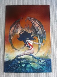 John Bolton - John Bolton - Vampirella cover - Original Cover