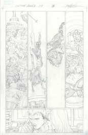 Carlos Pacheco - Captain America 24 page 18 - Planche originale