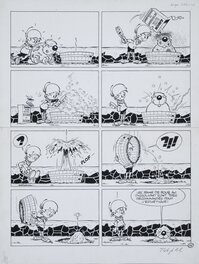 Dupa - Cubitus - gag n°26 - Planche originale