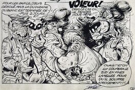 Détail des savoureuses vieillies rombières. Remarquez le volatile du bandeau qui est présent dans un cabas ... durant toute l'histoire. Détail des savoureuses vieillies rombières. Remarquez le volatile du bandeau qui est présent dans un cabas ... durant toute l'histoire.