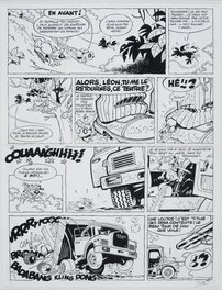 Dupa - Chlorophylle et le grand exode - planche 8 - Planche originale