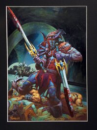 Jim Murray - Jim Murray -  Blood_Elf_Hunter - Original Illustration