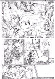 Verlei - Batman page test 01 - Planche originale