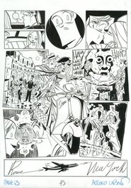 Antonio Lapone - Greenwich village #1 : Love is in the air - Planche originale