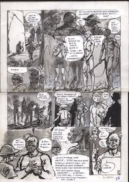 Al Severin - Al Séverin - Gratin p.25 re - Planche originale