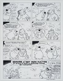 Dupa - Cubitus - gag n°224 - Planche originale