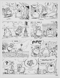 Dupa - Cubitus - gag n°936 - Planche originale