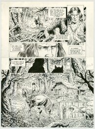 Yves Swolfs - Le Prince de la nuit - La première mort - T7 - Pl 33 - Planche originale