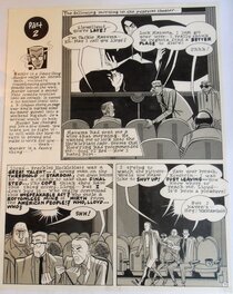 Daniel Clowes - Lloyd LLEWELLYN : CRAZY HOT-ROD...BEYOND JUPITER - Planche originale