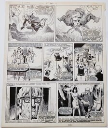 Nevio Zeccara - Olaf Larsen - The Phantom Viking boit la tasse en 1968 - Planche originale