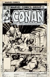 John Buscema - Conan The Barbarian 140 cover - Original Cover