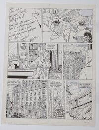Didier Savard - Dick herisson  tend l'oreille et enquête ...ambiance parisienne ... - Comic Strip