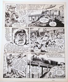 Charles Roylance - Say Captain Say Wot !!! - Captain Hurrican a un coup dans le nez - Planche originale