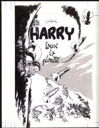 Al Severin - Al Séverin - Harry 1 - couverture inédite - Couverture originale