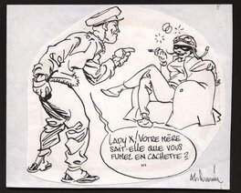 Al Severin - Al Séverin - Illustration - Buck Danny - Original Illustration