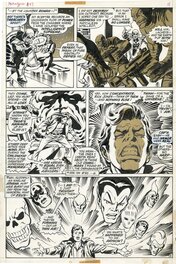 John Buscema - Avengers 97 page 8 - Planche originale