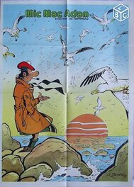 Un autre poster de Mic Mac Adam pour le Journal de Spirou. Un autre poster de Mic Mac Adam pour le Journal de Spirou.