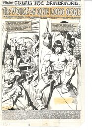 John Buscema - Conan The Barbarian 119 page 1 - Planche originale