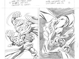 John Buscema - Captain America 115 unpublished pencils - Planche originale