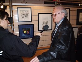 Jidéhem à la Maison de la Bande Dessinée, 2008.