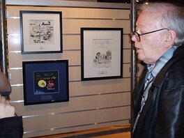 Jidéhem à la Maison de la Bande Dessinée, 2008. Jidéhem à la Maison de la Bande Dessinée, 2008.