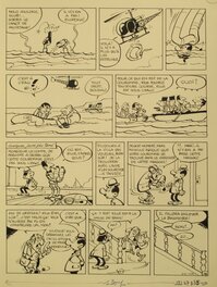 Francis - Monsieur BOUCHU - Planche originale