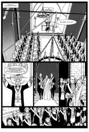 Ramón Rosanas - Fraternités - T.1 - 1792, l'ordre guillotiné - l'initiation de Voltaire dans la Loge des Neuf Soeurs - Comic Strip