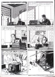 François Schuiten - Cités obscures 02 ( La fièvre d'Urbicande ) - Planche originale