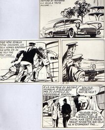 Jean Pape - Inspecteur O'Brien - Quatre cases orphelines - Planche originale