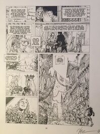 Théo - Le trone d'argile. Tome 5. planche 21 - Planche originale