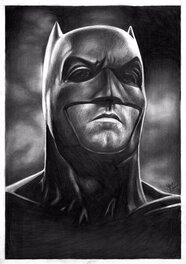 Mark Eugene - Bat-fleck - Original Illustration