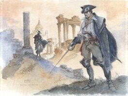 Enrico Marini - Foro Romano - Planche originale